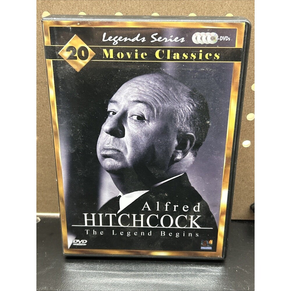 Alfred Hitchcock - The Legend Begins - DVD, 2007, 4-Disc Set, Region 1